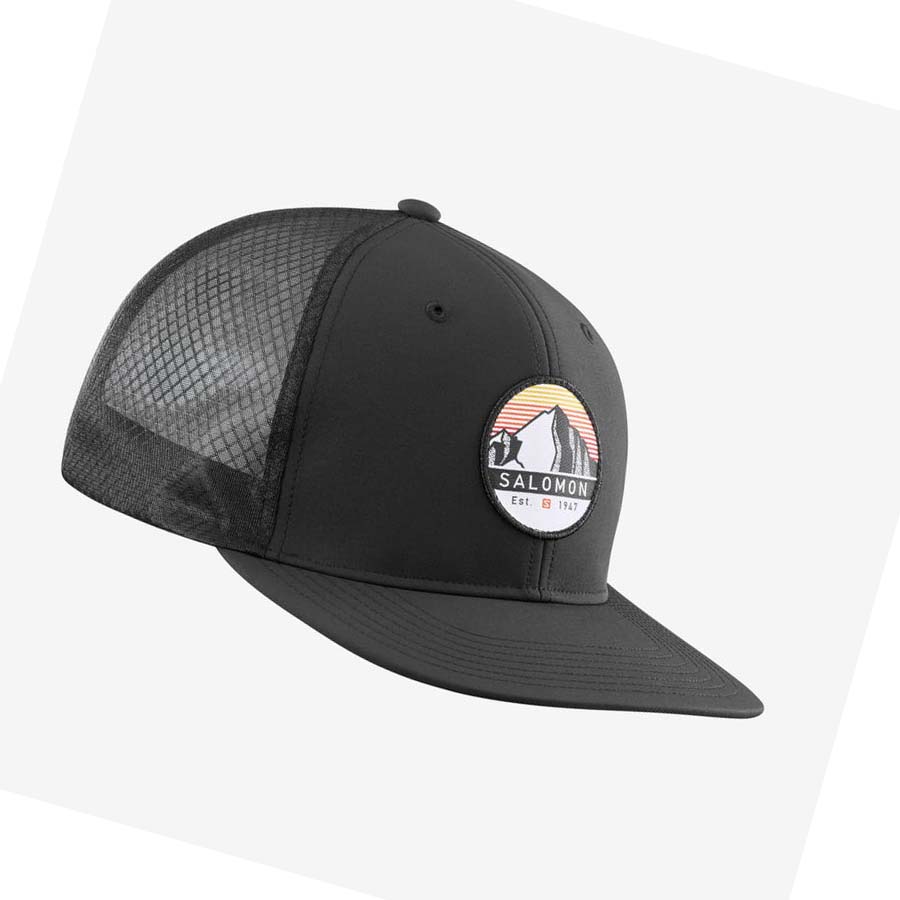 Sombreros Salomon TRUCKER Hombre Negros | MX 2964NWY